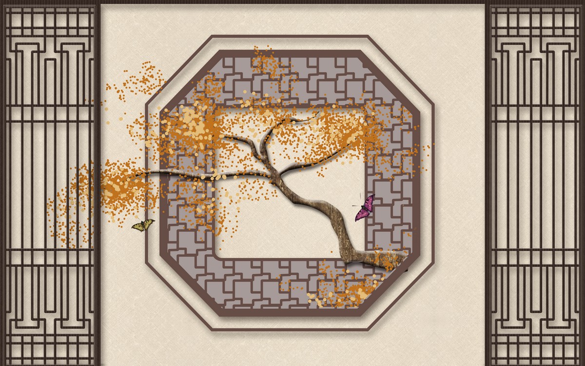 Янтарная вселенная бонсай